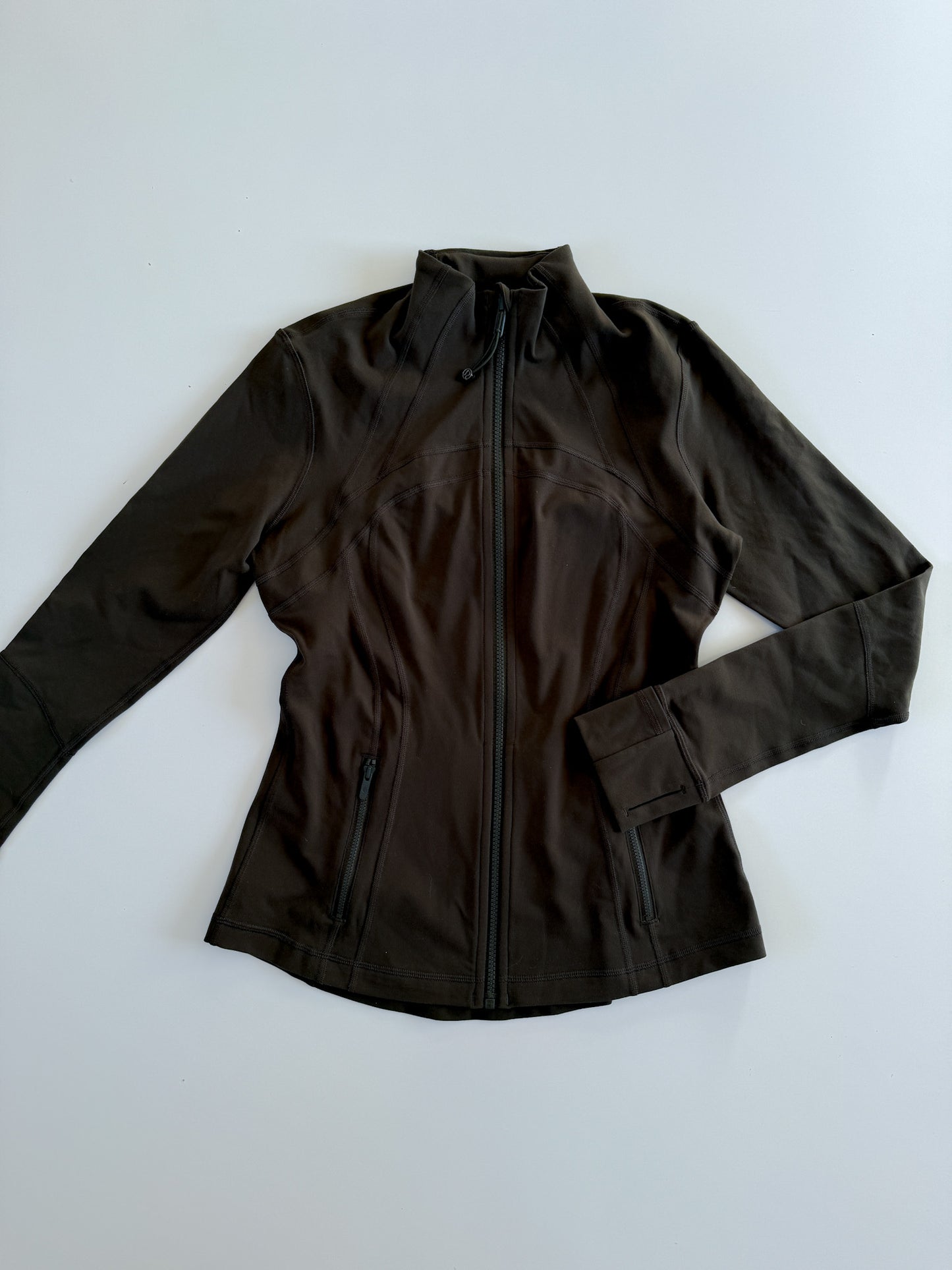 Size 8 Dark Olive Define Jacket