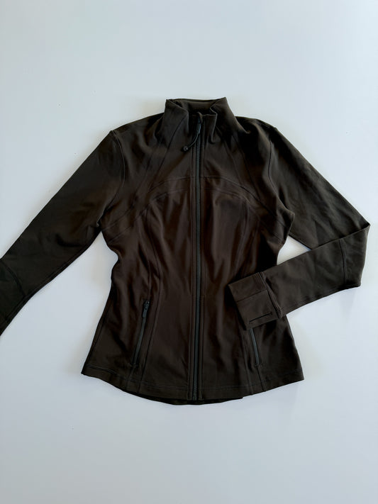 Size 8 Dark Olive Define Jacket