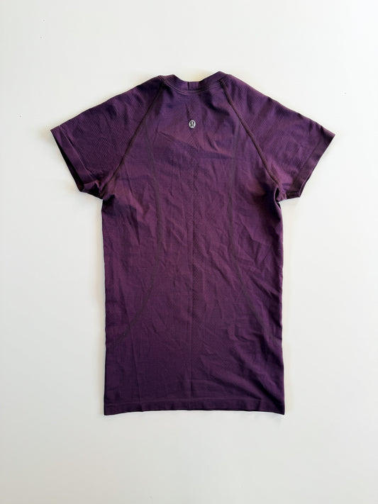 Size 4 Grape Swiftly Tech Short Sleeve 2.0