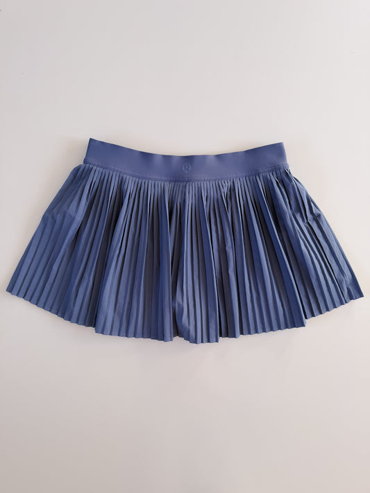 Size 8 Oasis Blue Pleated Tennis Skirt