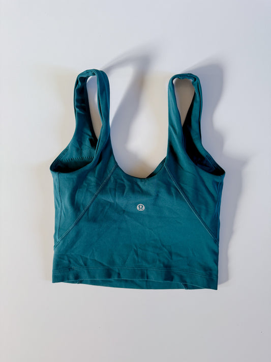 Size 0 Storm Teal Align Tank