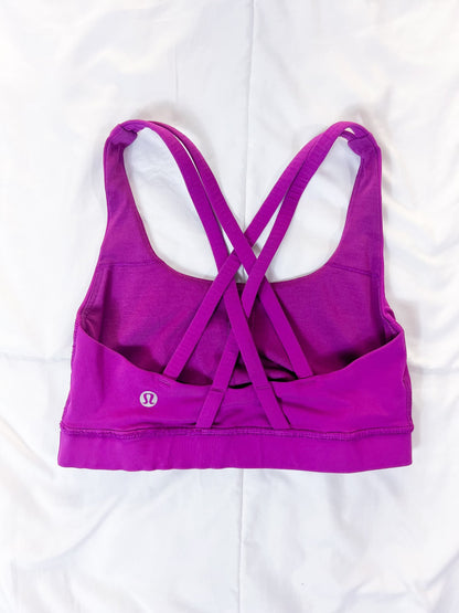 Size 2 Grape Thistle Energy Bra