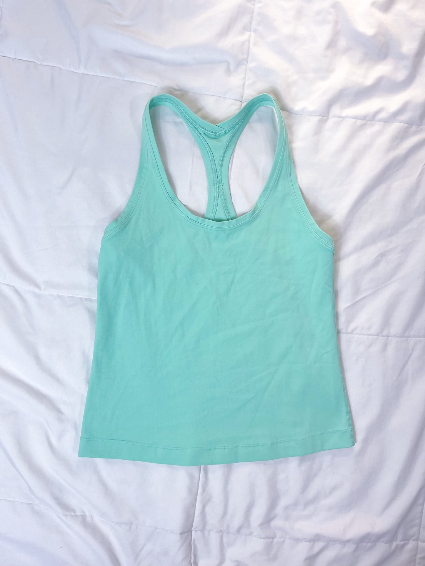 Size 8 Wild Mint Cool Racerback *Nulu