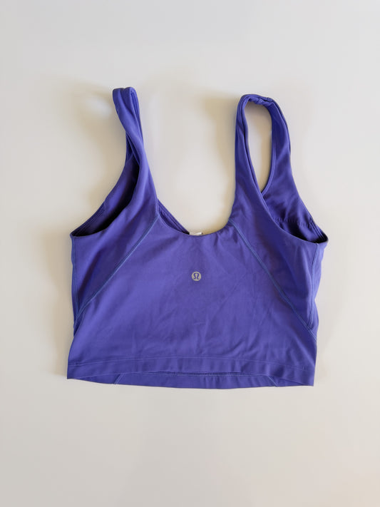 Size 6 RARE Charged Indigo Align Tank