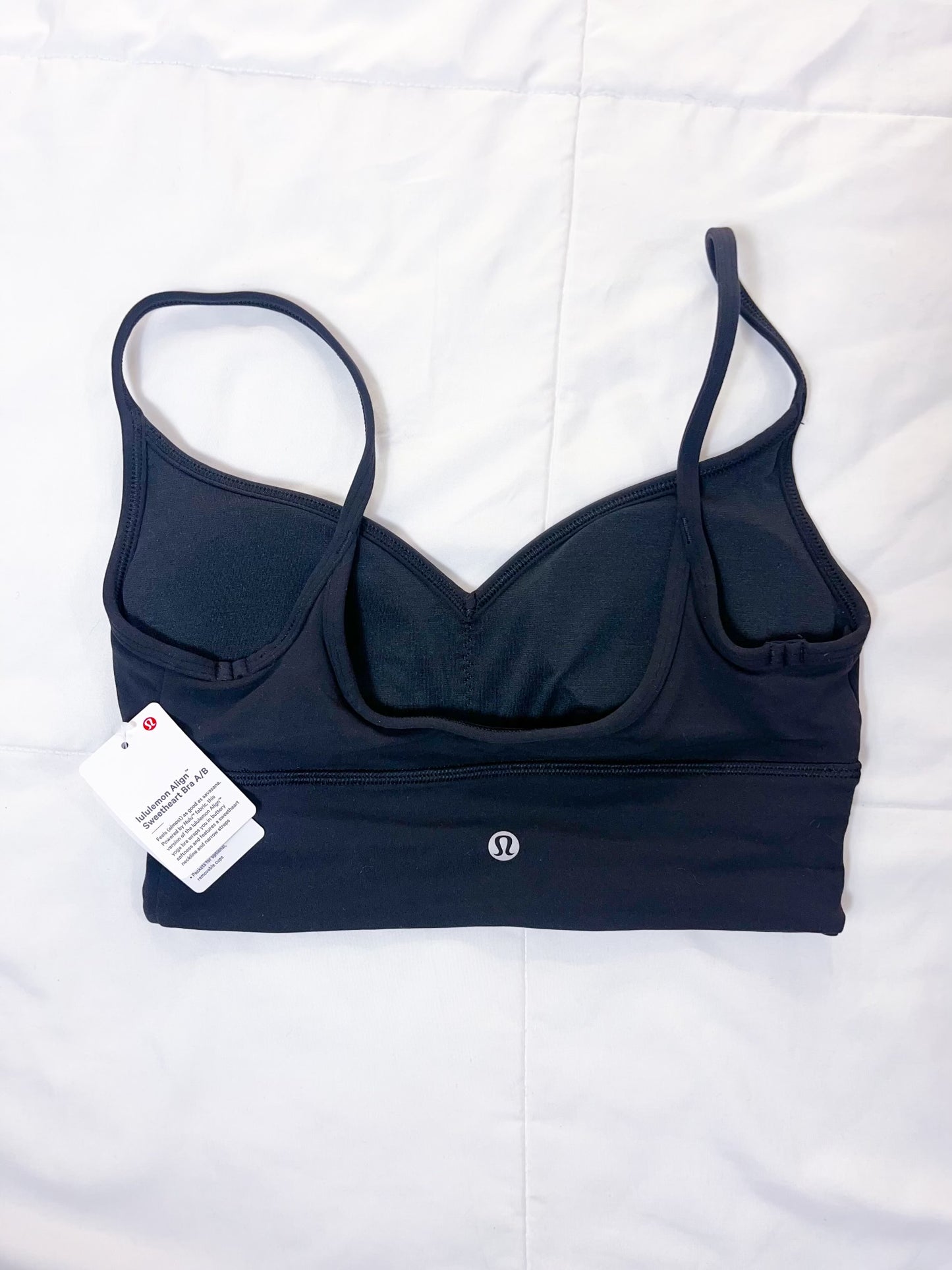 Size 2,6 NWT Align Sweetheart Bra