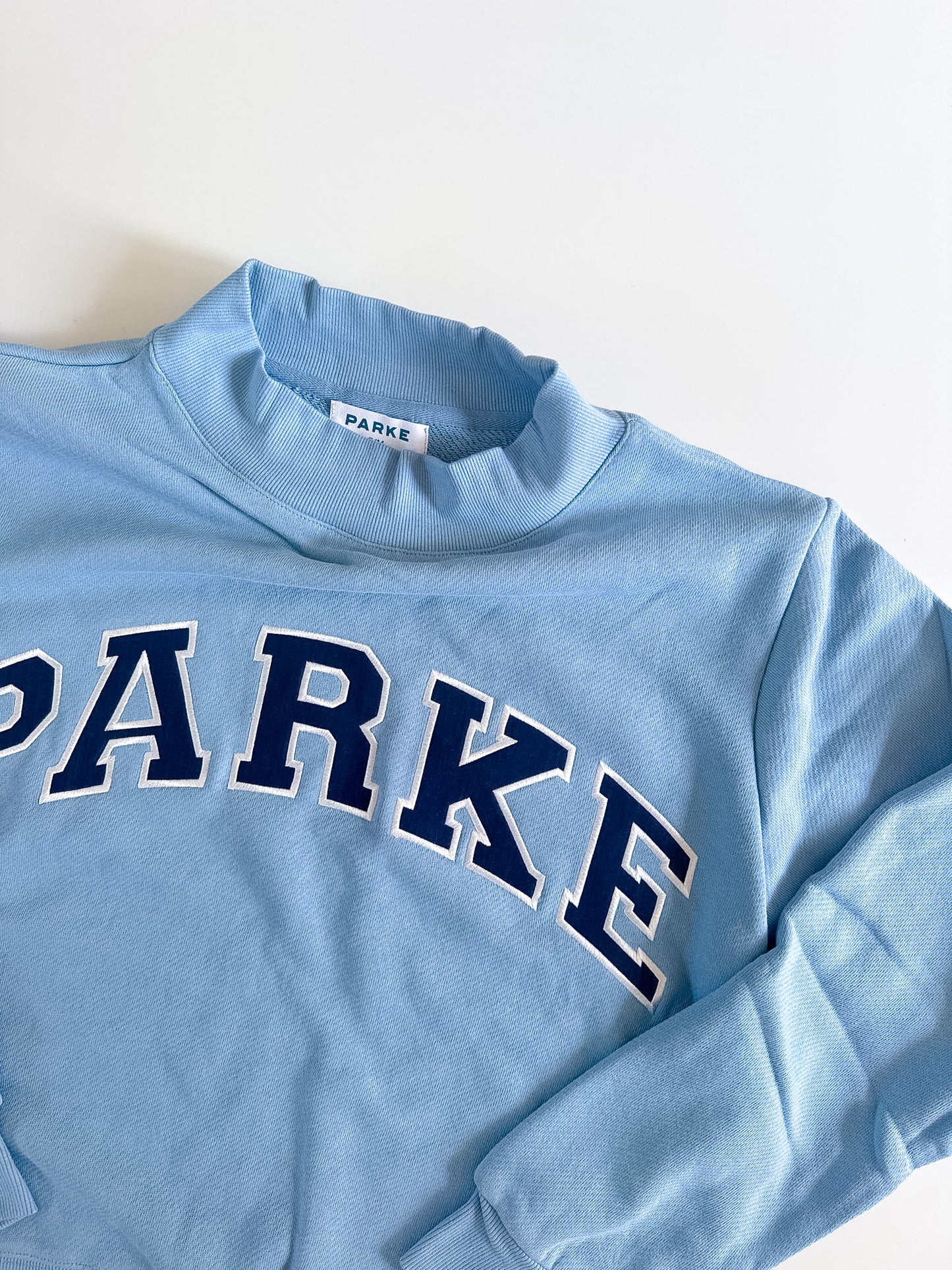 S/M RARE Sky/Denim PARKE Mockneck