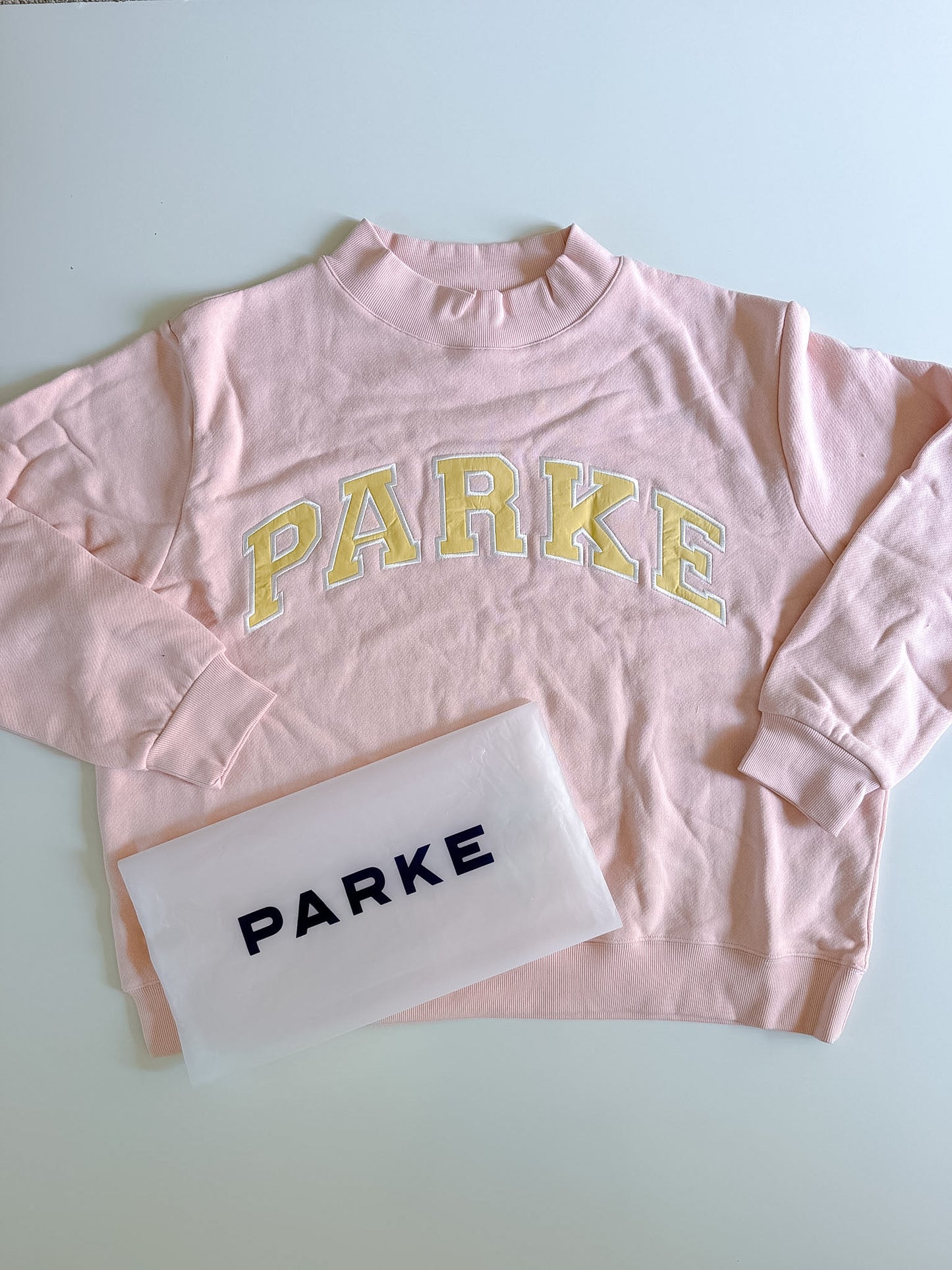 XXL Rose/Peel RARE PARKE Mockneck