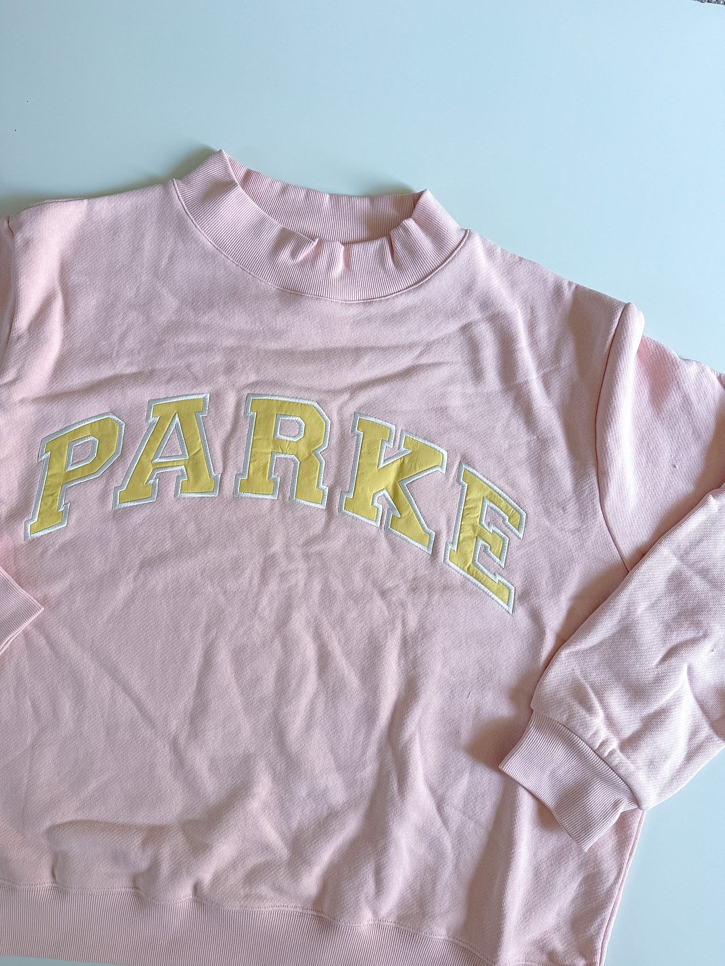 XXL Rose/Peel RARE PARKE Mockneck