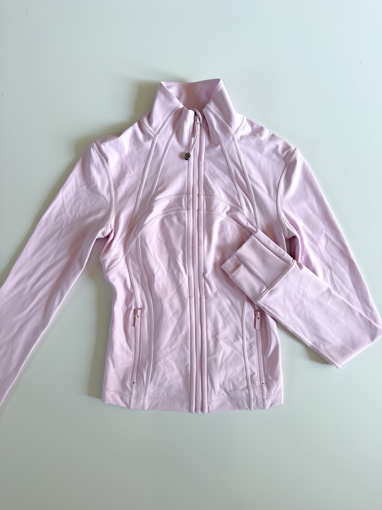 Size 2 Meadowsweet Pink Cropped Define Jacket