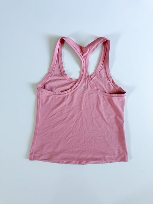 Size 6 Pink Puff Nulu Cool Racerback Tank