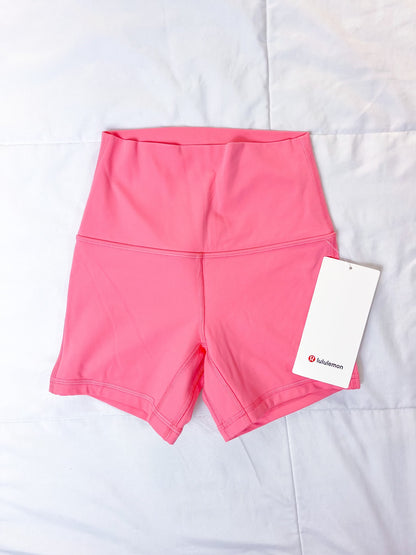 Size 2 NWT Sakura Pink Align Short 4"