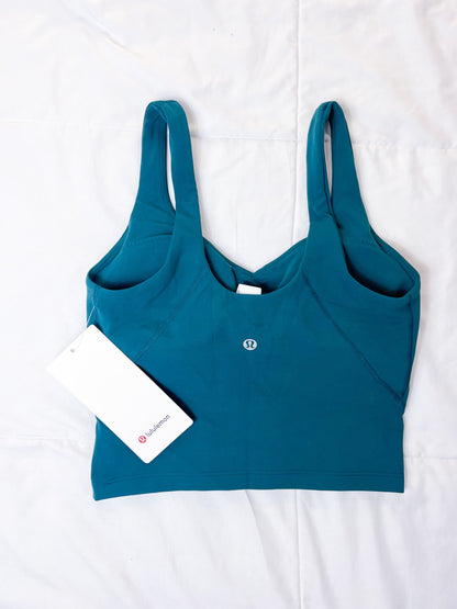 Size 4 NWT Storm Teal Align Tank