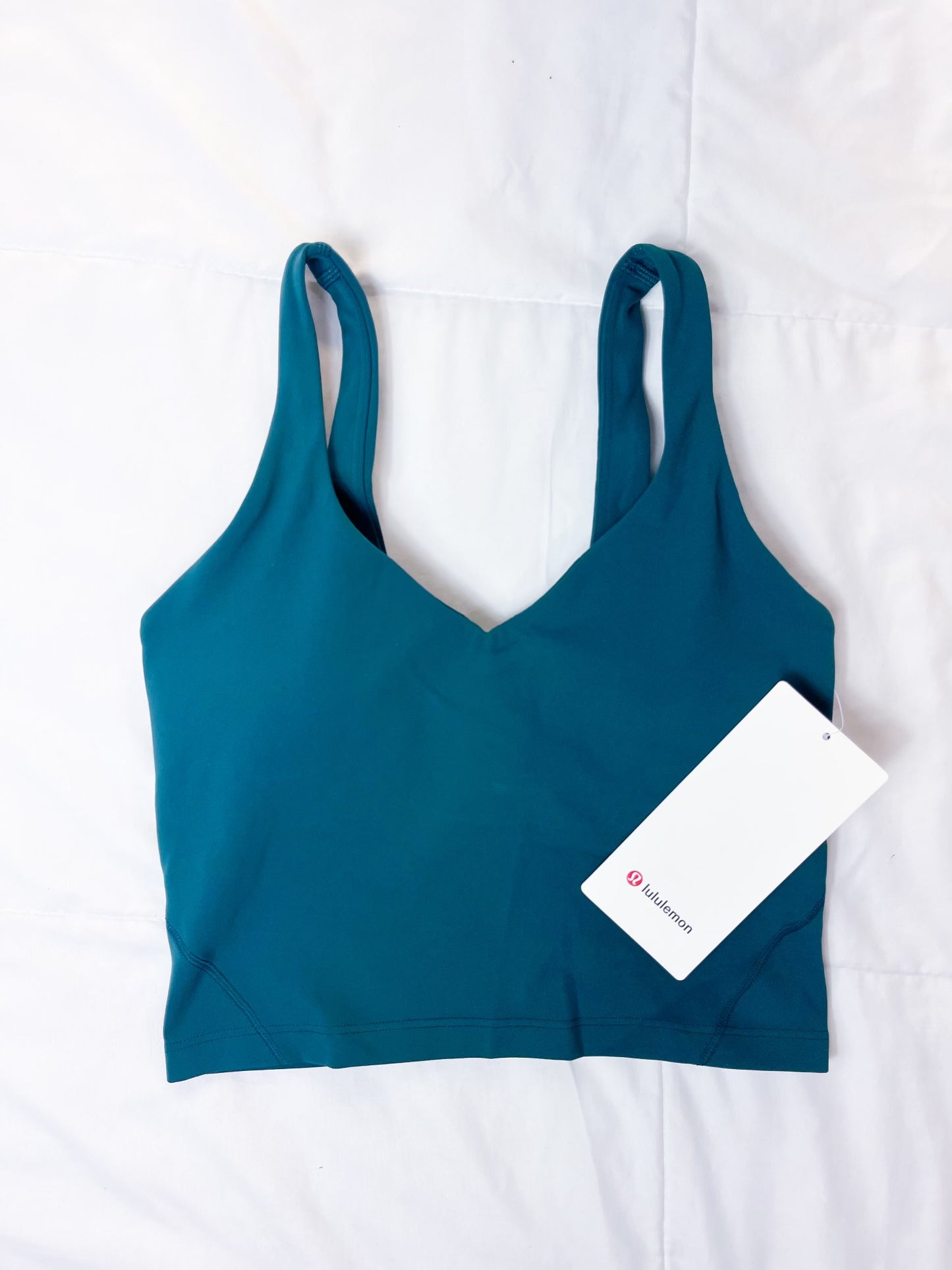 Size 4 NWT Storm Teal Align Tank