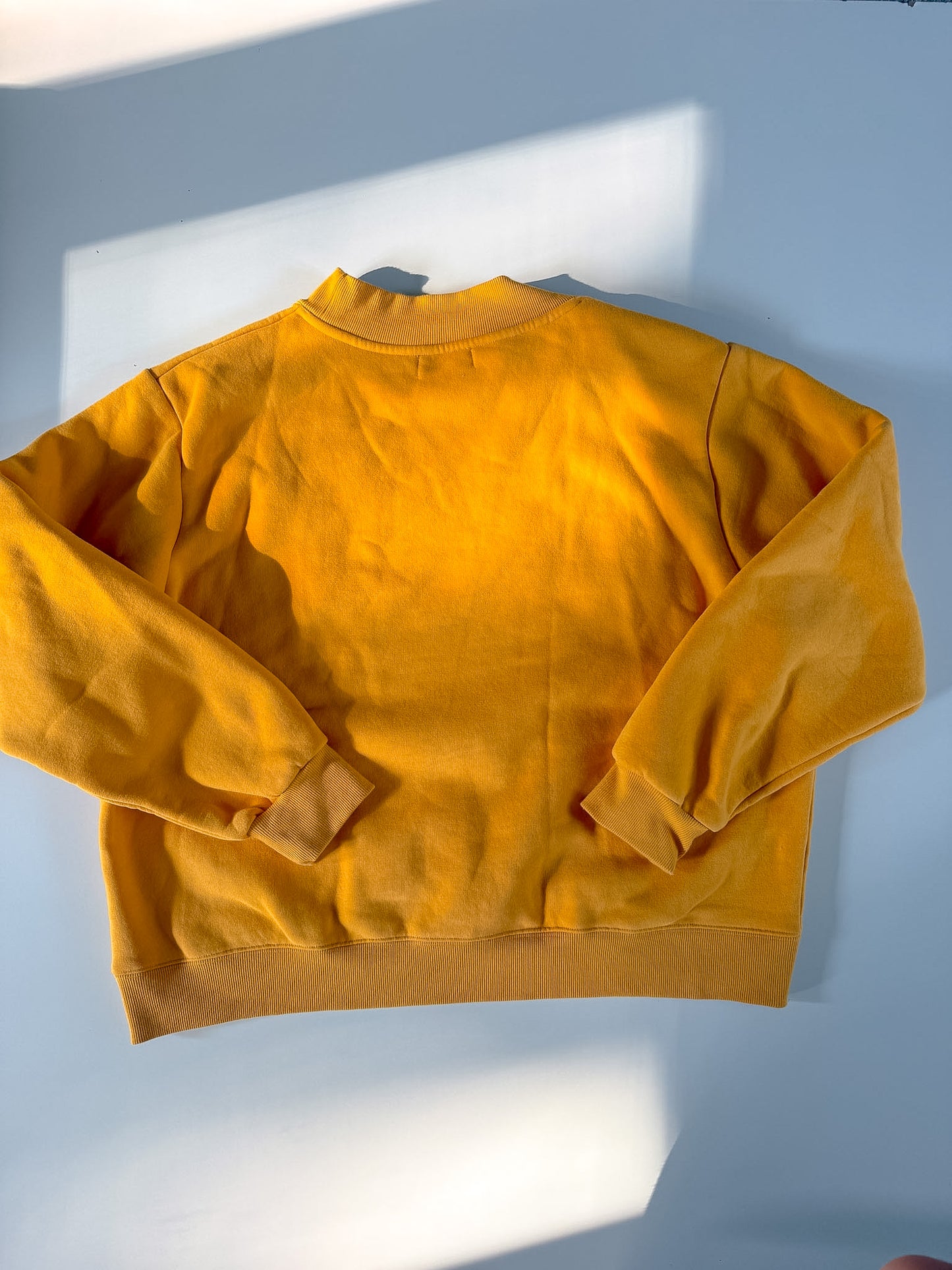 L/XL RARE Golden Yellow PARKE Mockneck