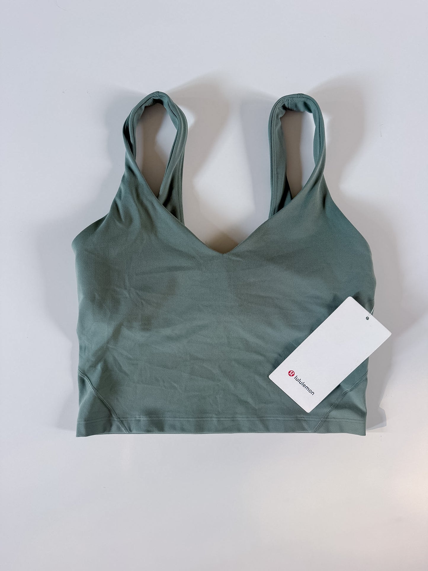 Size 6 NWT Grey Eucalyptus Align Tank