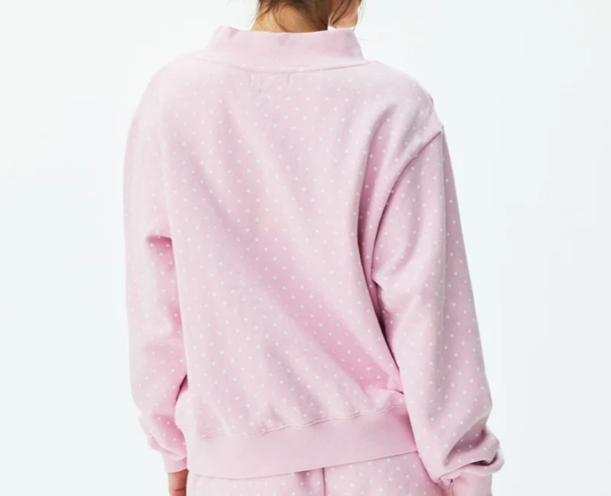 RARE Sprinkle Polkadot PARKE Mockneck